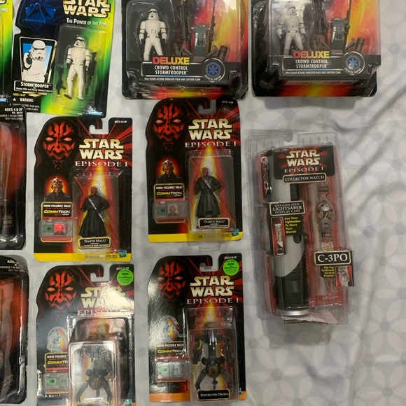 Lot of 33 1993 Star Wars toys - Picture 3 of 6